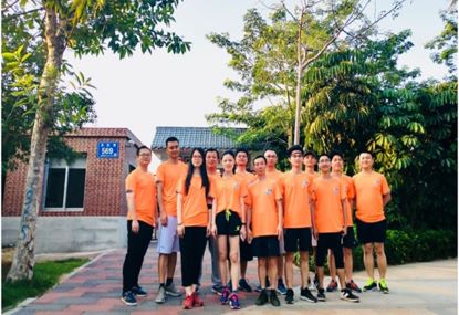 喜报：热烈庆祝am8亚美光电跑团正式成立！